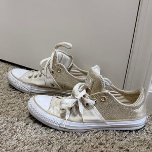 Converse Women's Gold Sneakers